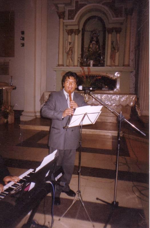 Concierto de quena por el Prof. Paúl César Púñez Vallejo, 2006