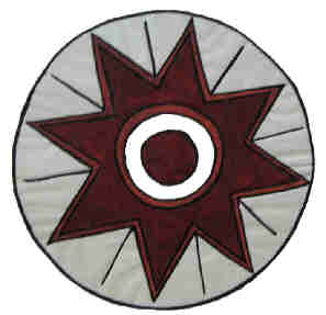 Estrella cer�mica Nazca, Per�.